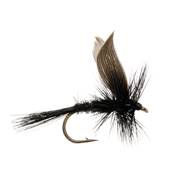 Turrall Black Gnat Black Dry Winged Trout Fly