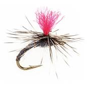 Turrall Klinkhammer Hi-Viz Grey - Pink Flash Tail Special Dry Trout Fly