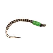 Turrall Maggot Flu Green Neon Quill Buzzer Trout Fly