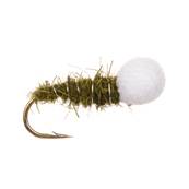 Turrall Tophat Foam Nymph Olive Emerger Trout Fly