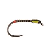 Turrall Sunburst Red Butt Neon Quill Barbless Trout Fly