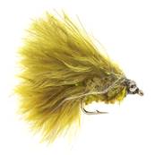 Turrall Bead Eye Mini Cat Olive Mini Lure Trout Fly