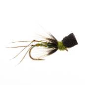 Turrall Popper Hopper Olive Stillwater Trout Fly