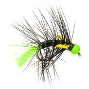 Turrall Hothead Black Green Tag Snatcher Trout Fly